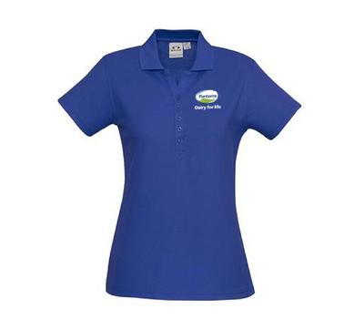 image of Fonterra Ladies Polo Shirt - Blue