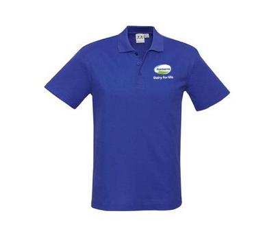 image of Fonterra Mens Polo Shirt - Blue