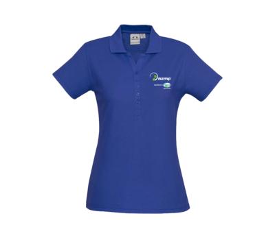 image of NZMP Ladies Polo Shirt - Blue