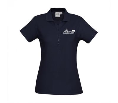 image of Anchor Food Professionals Ladies Polo Shirt - Navy