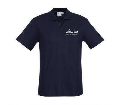 image of Anchor Food Professionals Mens Polo Shirt - Navy