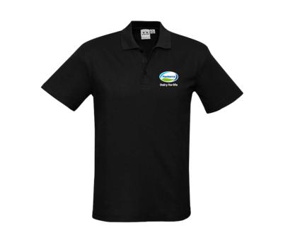 image of Fonterra Mens Polo Shirt - Black